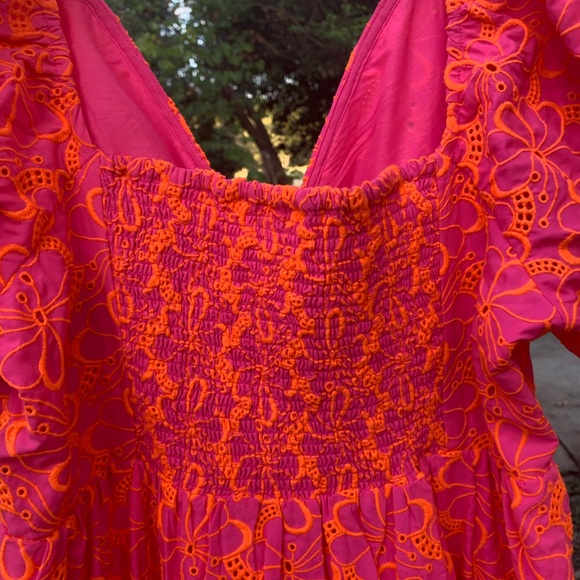 LILLY PULITZER KINA MIDI DRESS SIZE 12 - Picture 7 of 8